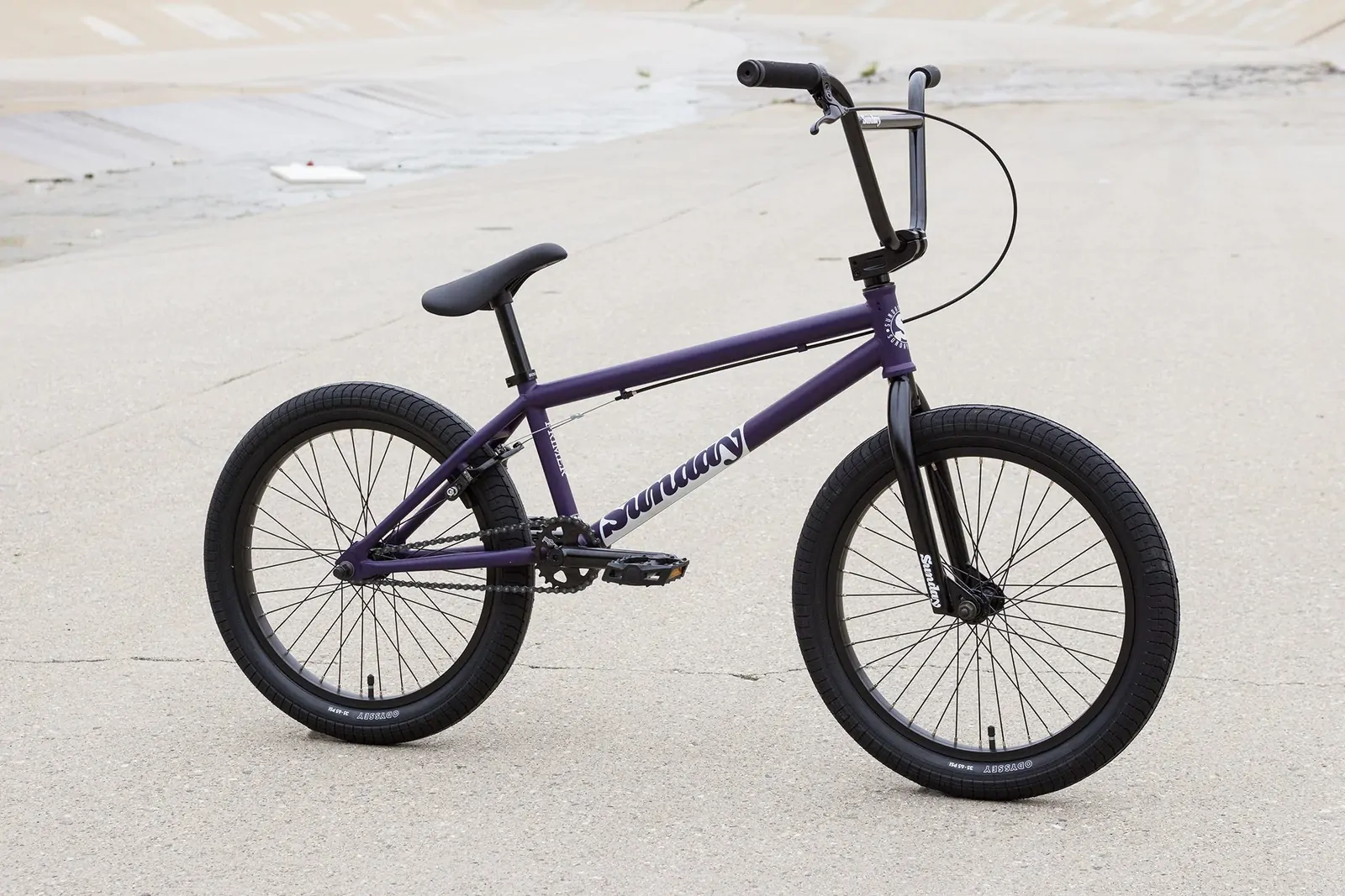 Sunday BMX Bike Primer Matt Midnight Purple 2562