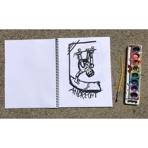 SOne Skateboarding Water Colouring Book Skateboard Tricks AZ