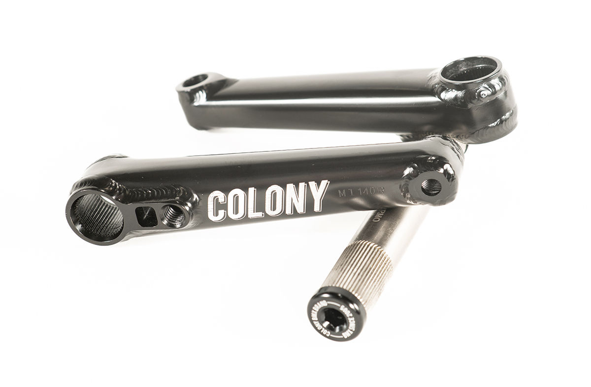 BMX Cranks / Colony Venator Cranks / Black or Chrome