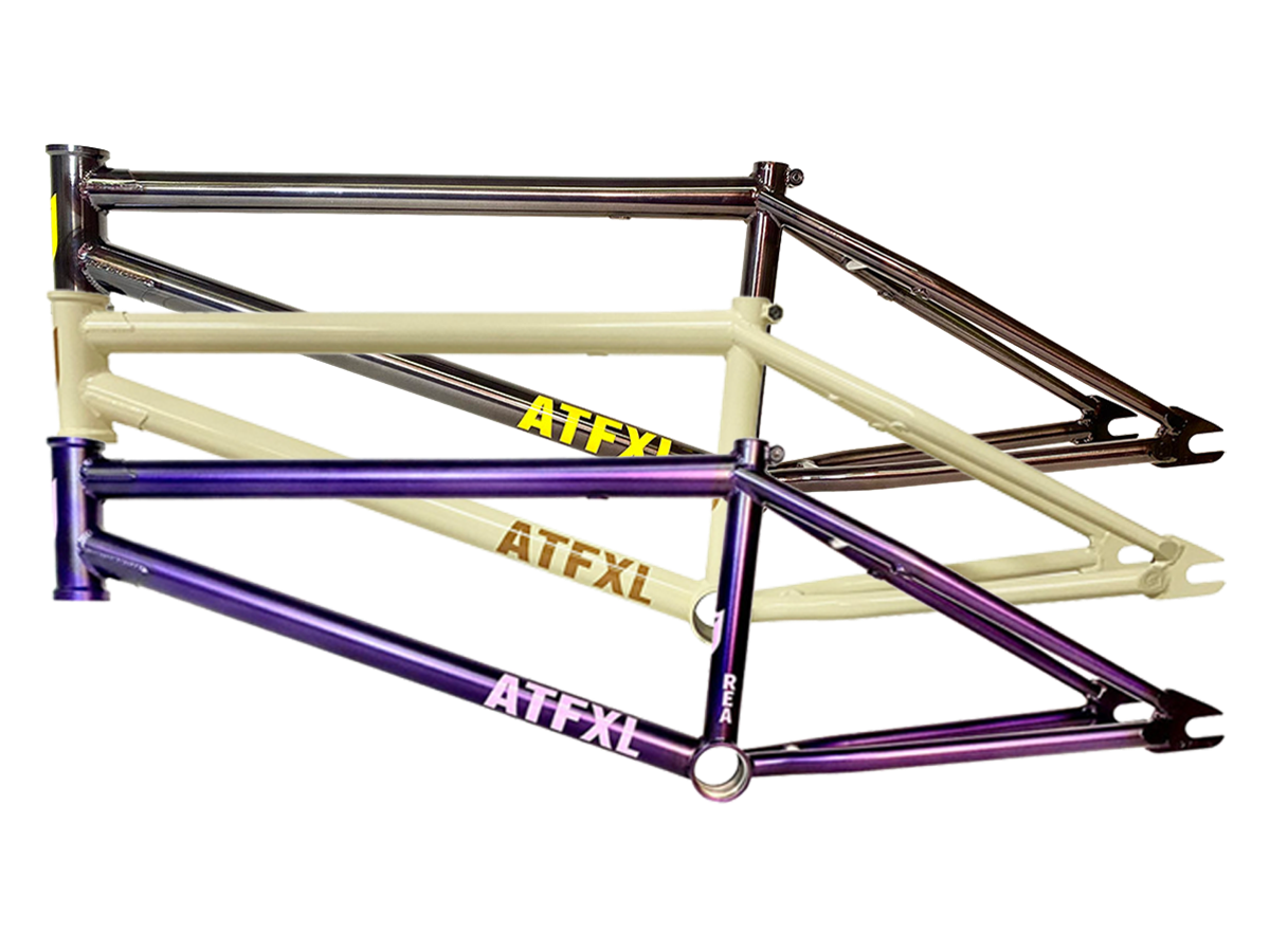 Trans blue bmx frame best sale