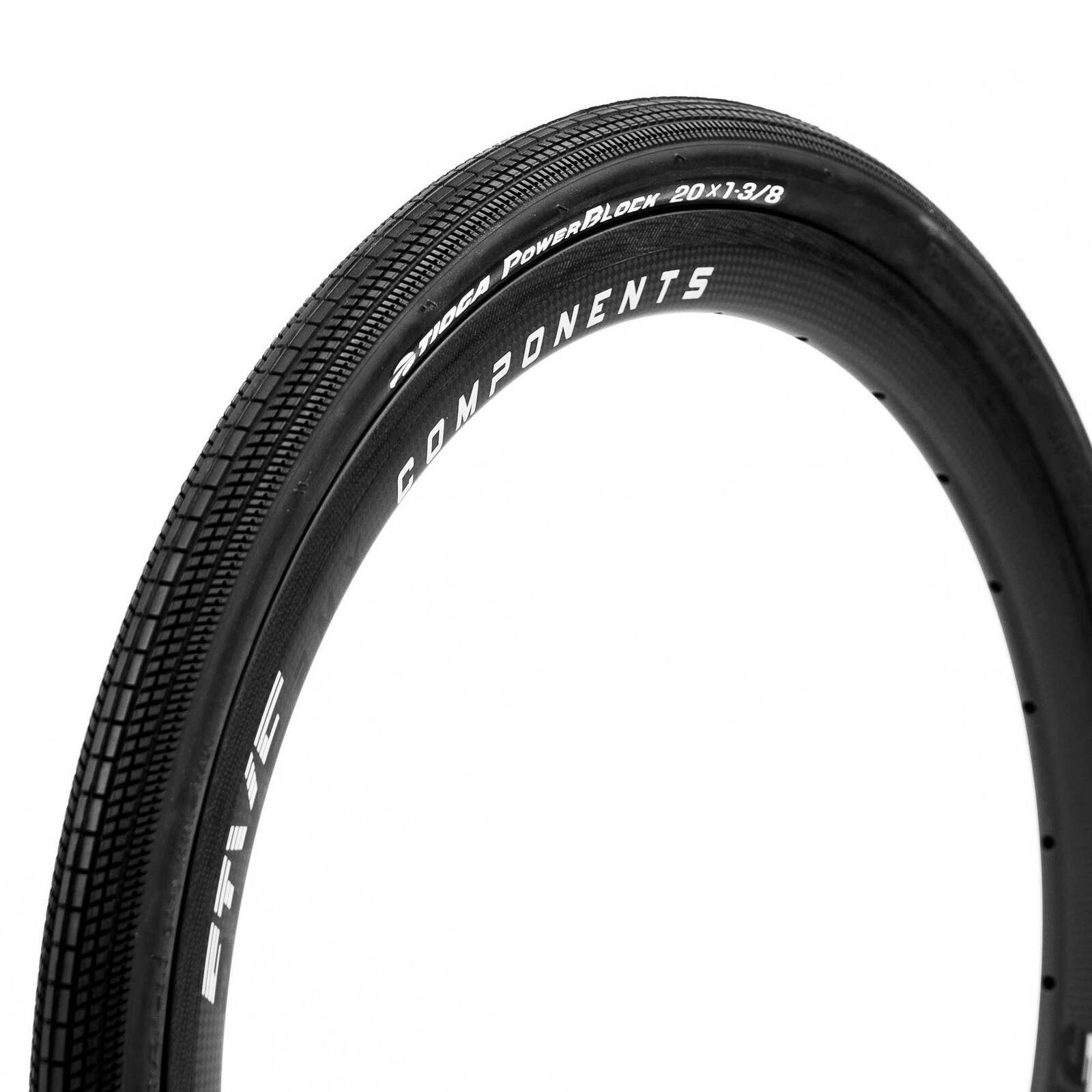 Tioga PowerBlock Power Block Tire 24 inch for BMX Racing Cruiser Bike 65 psi 