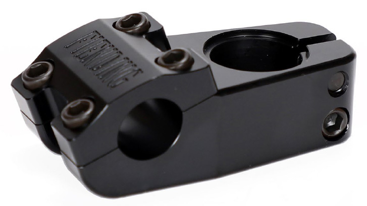 FIEND MILLS STEM BMX ステム 48mm ブラック Fiend Mills Stem (Black) (48mm) - Dan's Comp