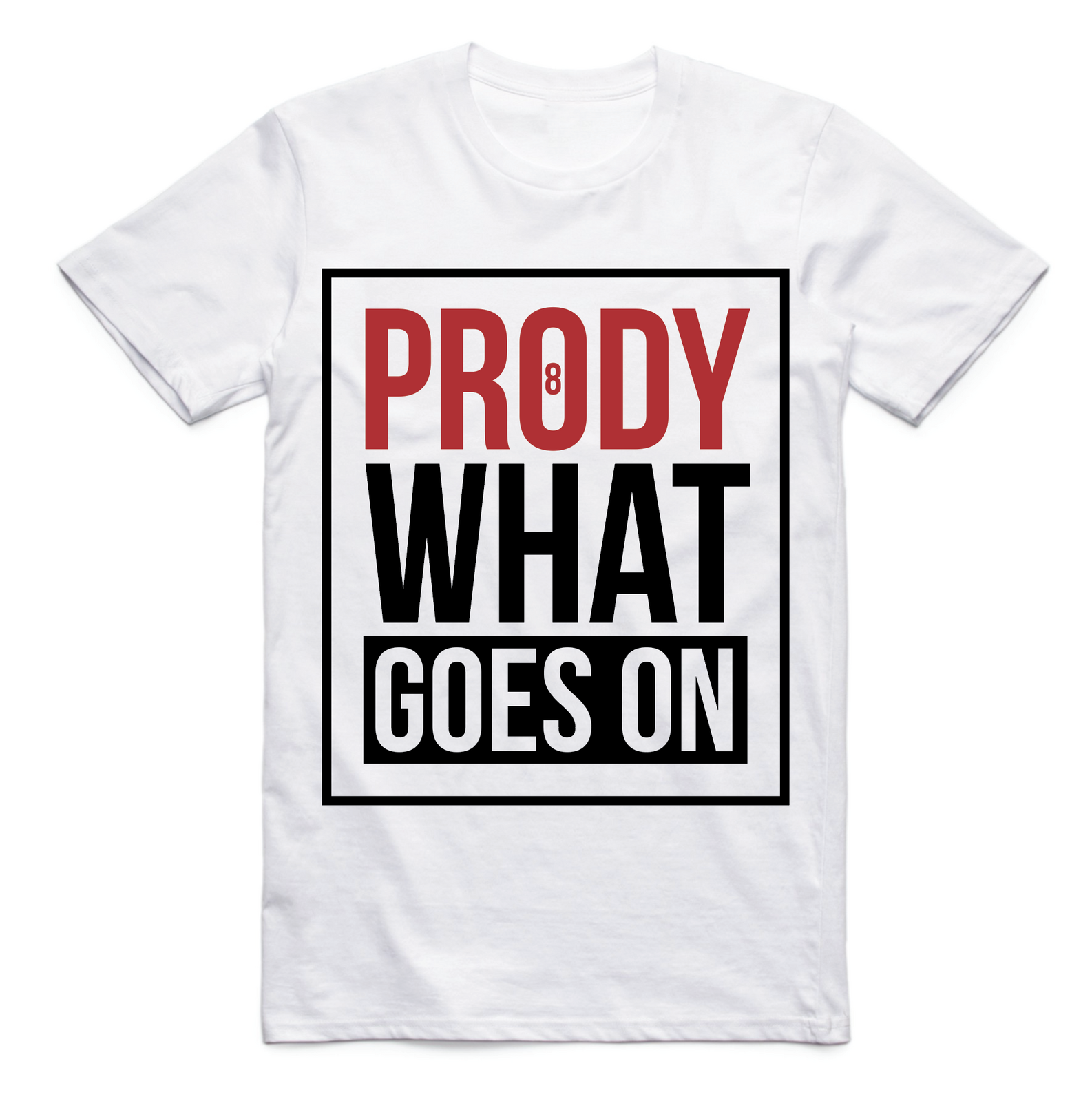 Prody 8 What Goes On BMX TShirt / Same Day Shipping