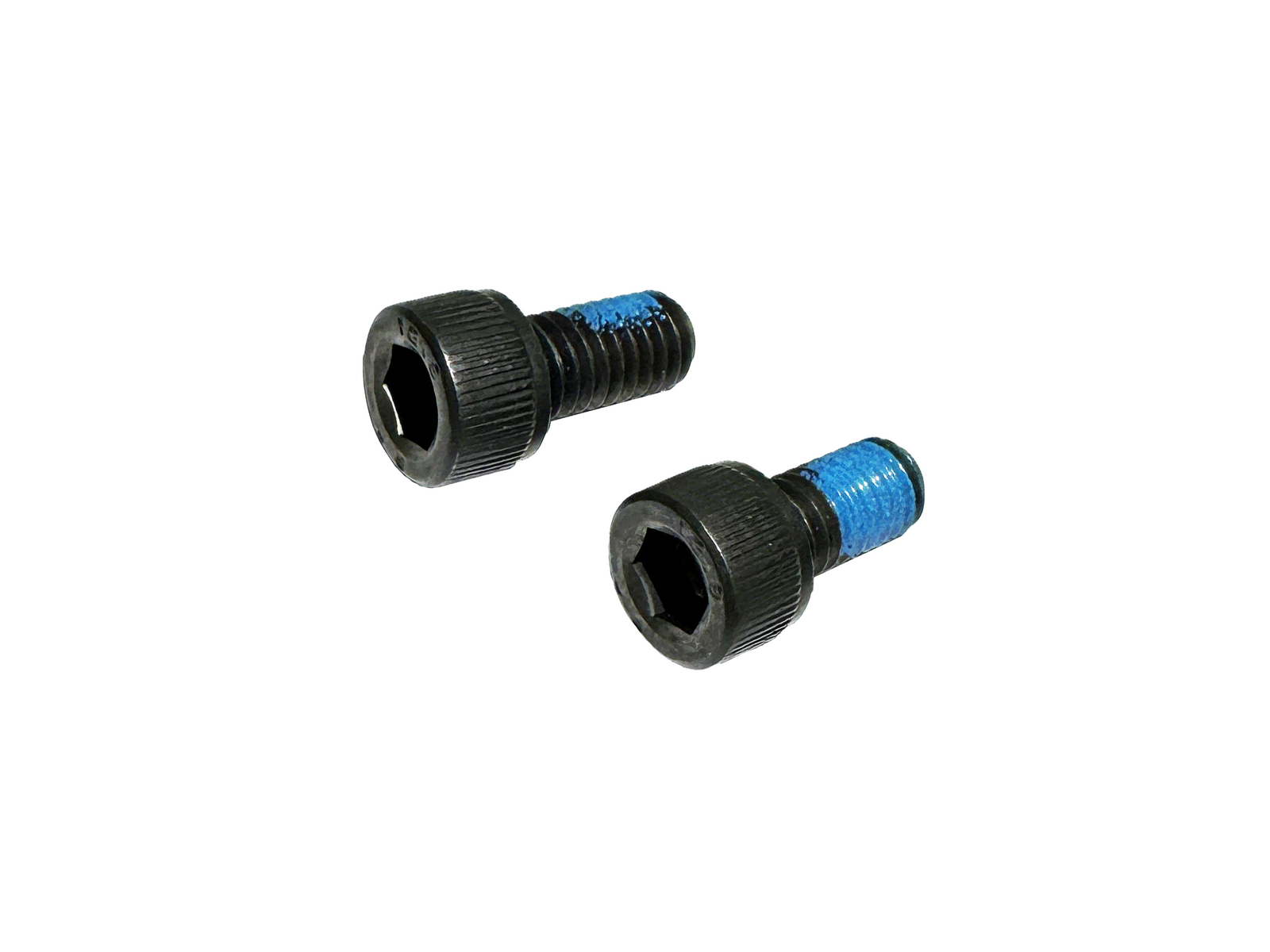 Porkchop BMX Large Flange Crank Spindle Bolts - M8 X 1.0 X 24mm (Pair) Black