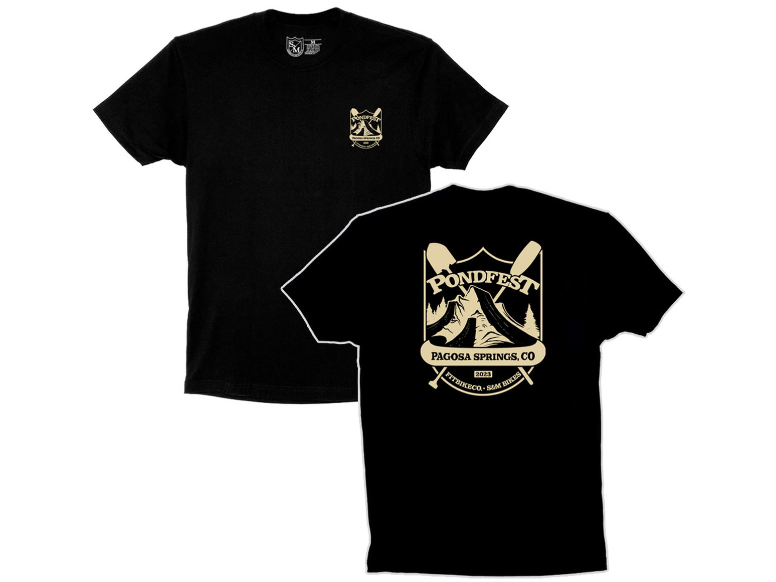 BMX T-Shirts / S&M Bikes Pondfest Shield T-Shirt / Available Now