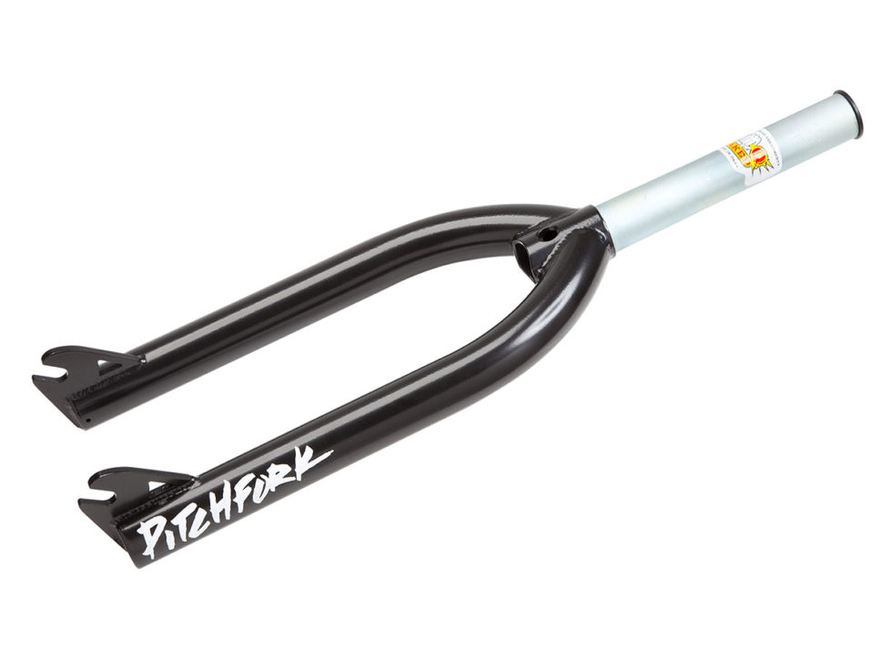 BMX Forks / S&M Pitchfork Fork / Black & Chrome Available