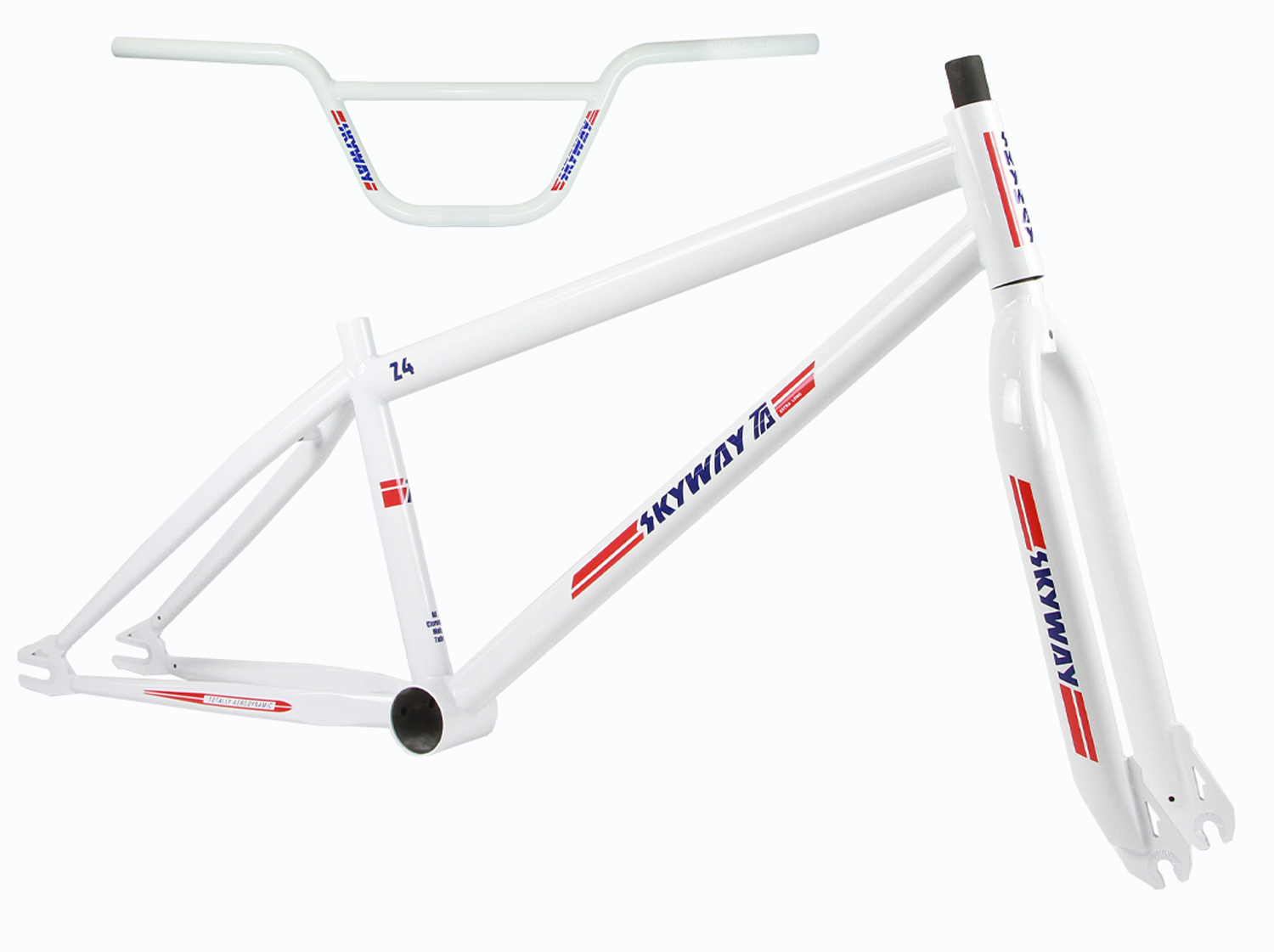 Retro BMX / Skyway TA 24 Replica Frame, Fork, Handlebar Kit