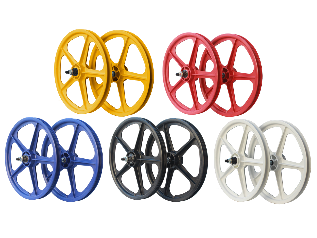 Retro BMX Wheels Skyway Tuff II Cassette 9T Wheelset Available Now