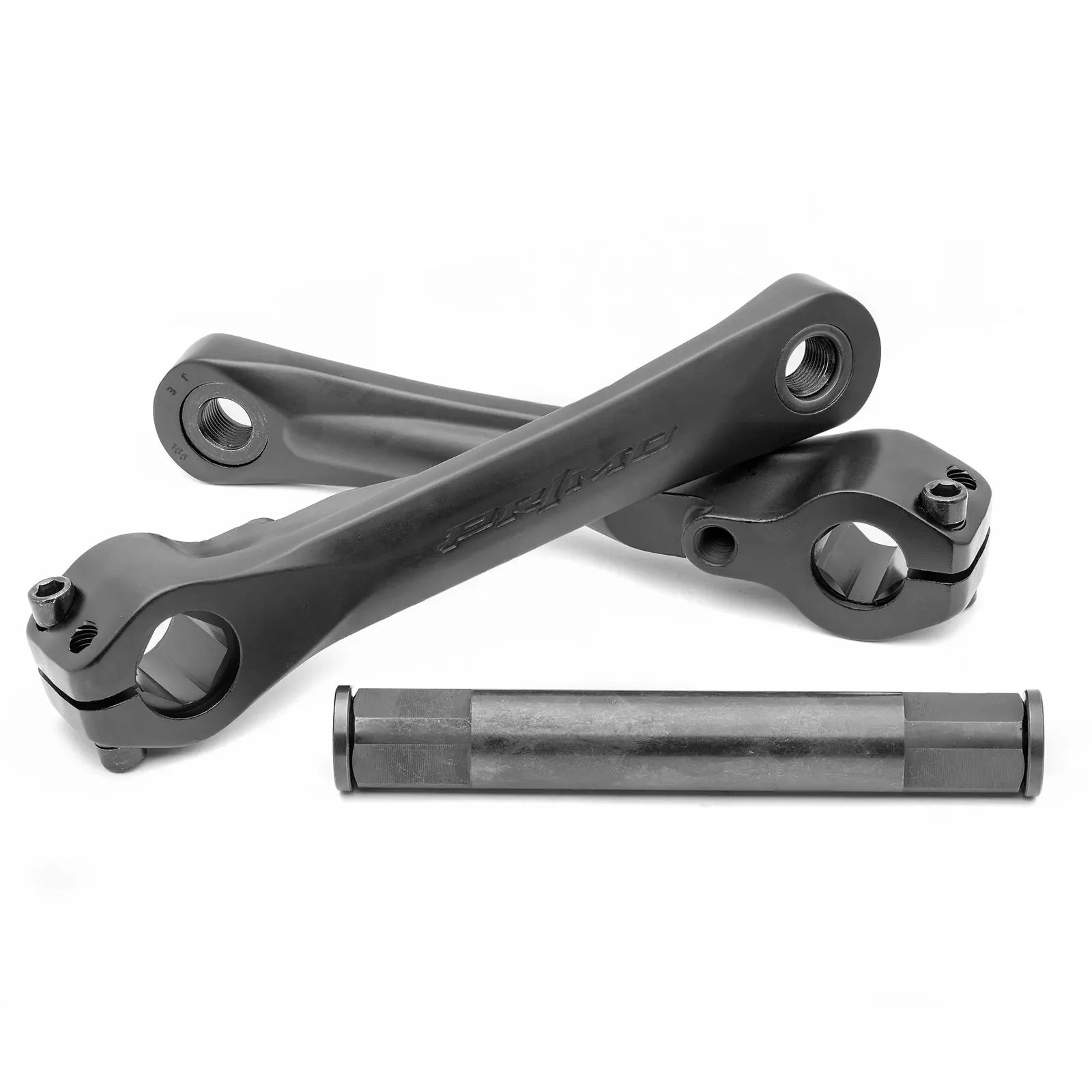 Primo Powerbite 3 Bmxクランク　165MM BMX Cranks / Primo Powerbite V3 3pc Crank / Black Available