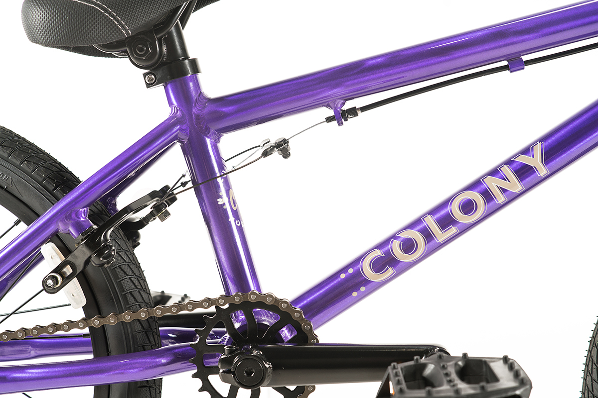 colony horizon 18" bike purple