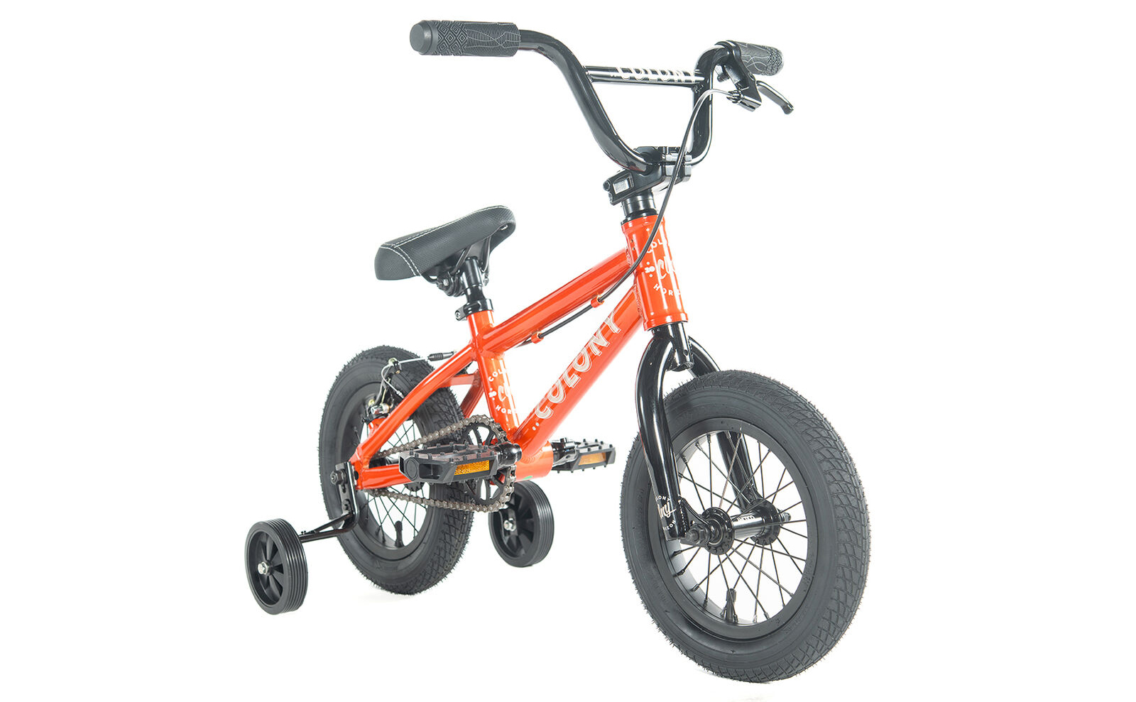 colony horizon 12 inch bmx bike orange