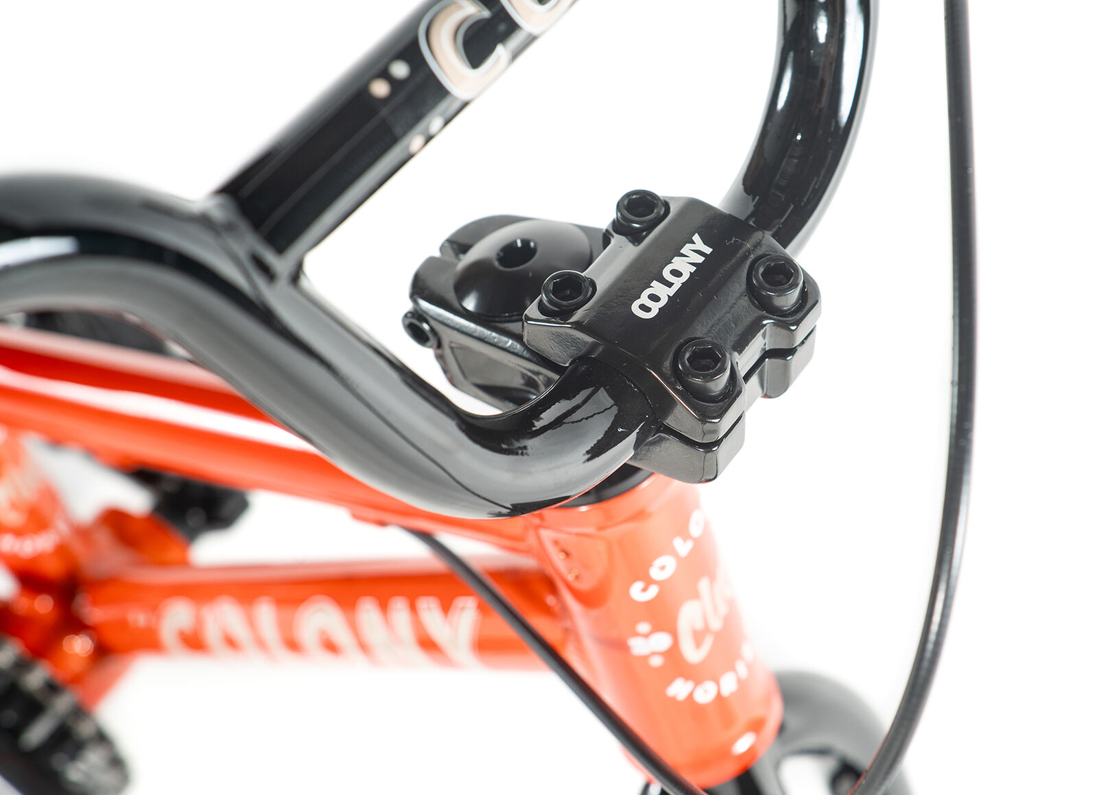 colony horizon 12 inch bmx bike orange