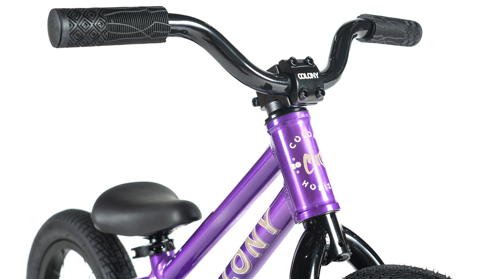colony horizon balance bike purple