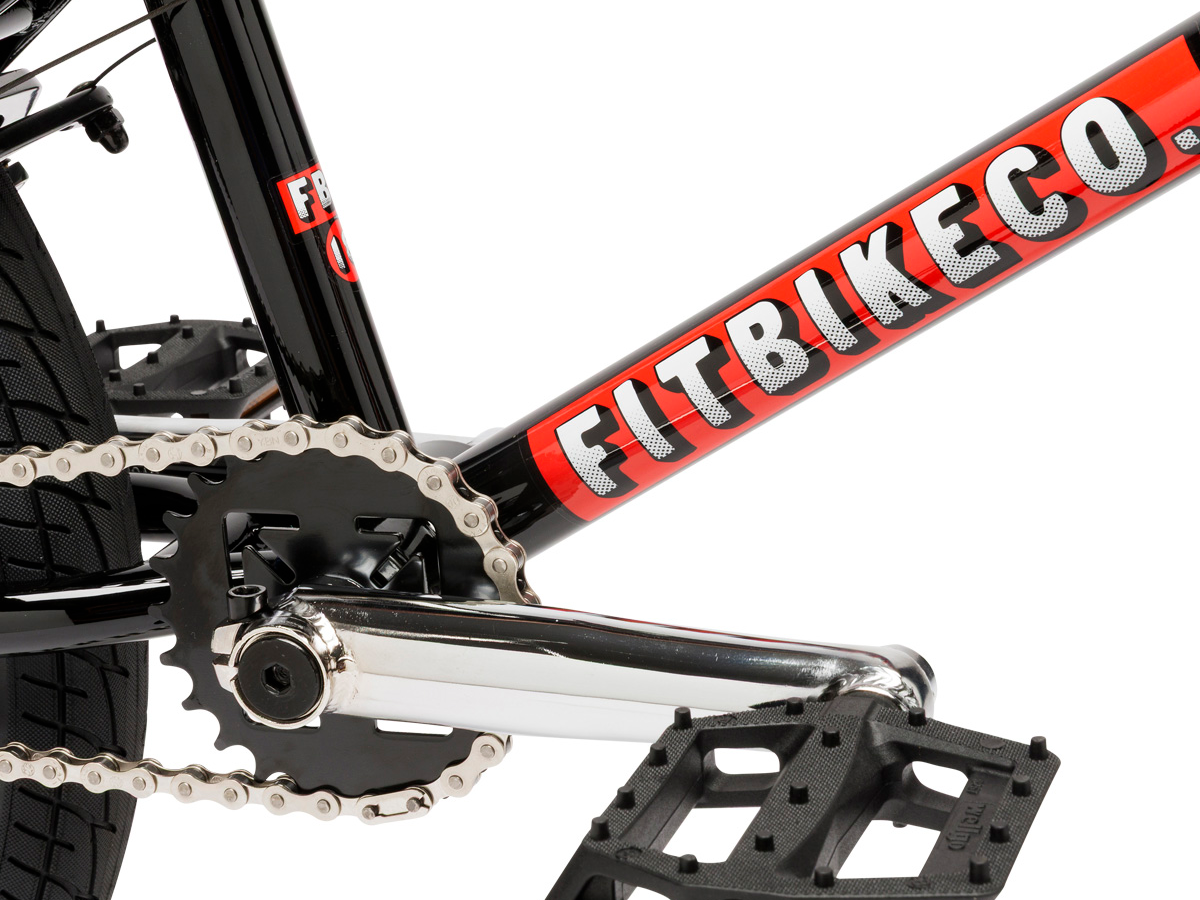 fit misfit 18 inch bmx bike black