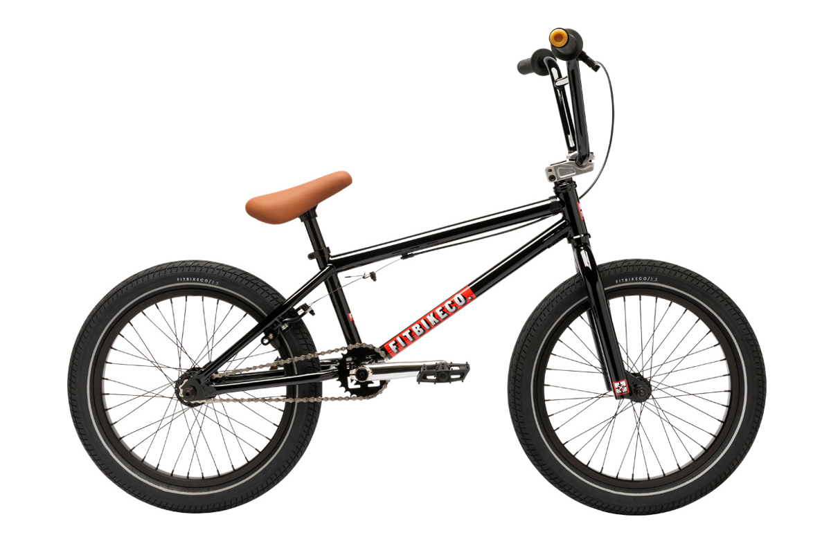 fit misfit 18 inch bmx bike black