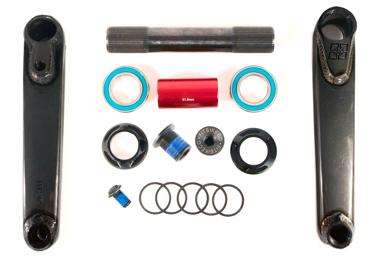 fit blunt bmx cranks
