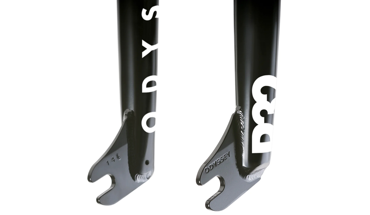 odyssey r32 bmx forks black