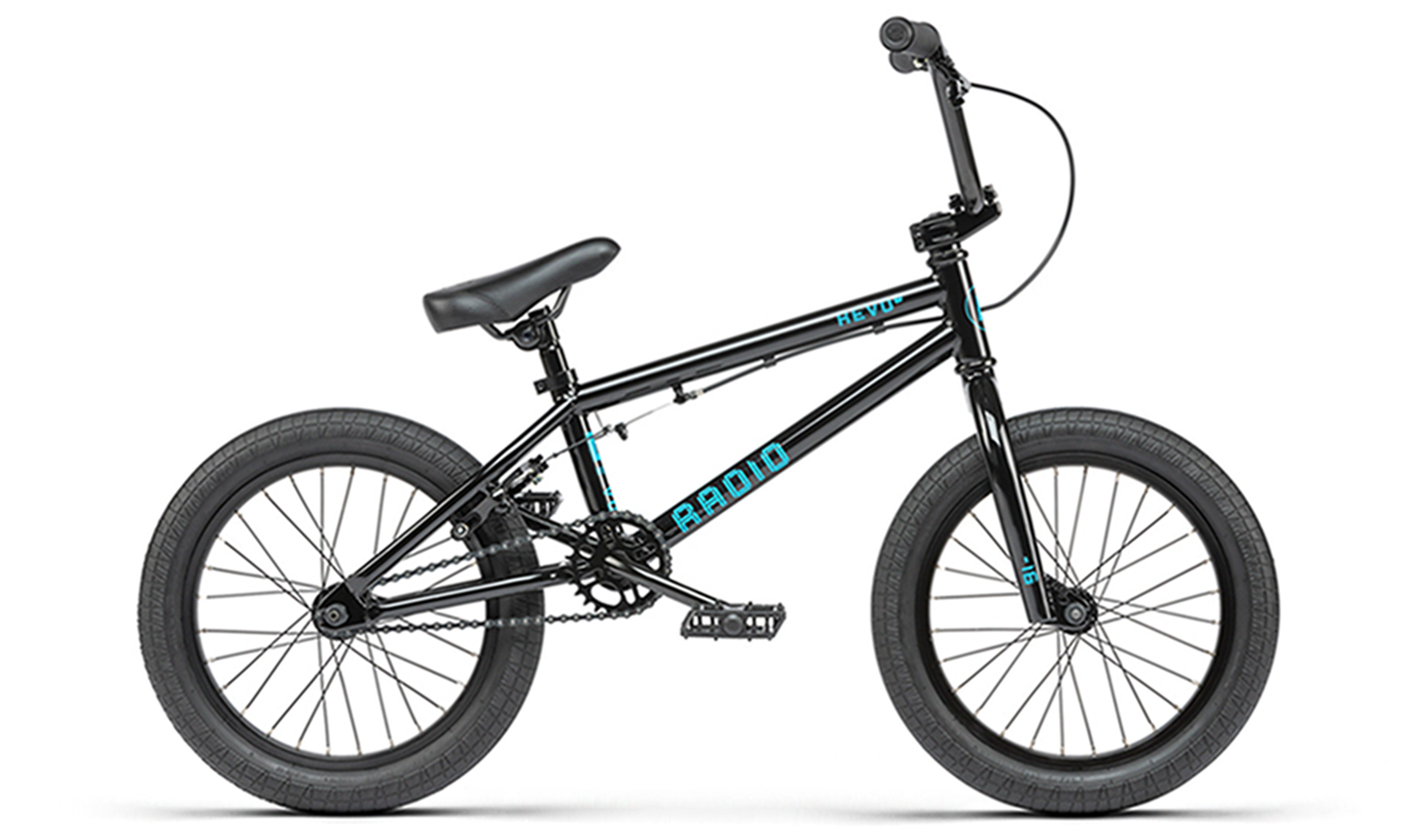 radio revo bmx bike black