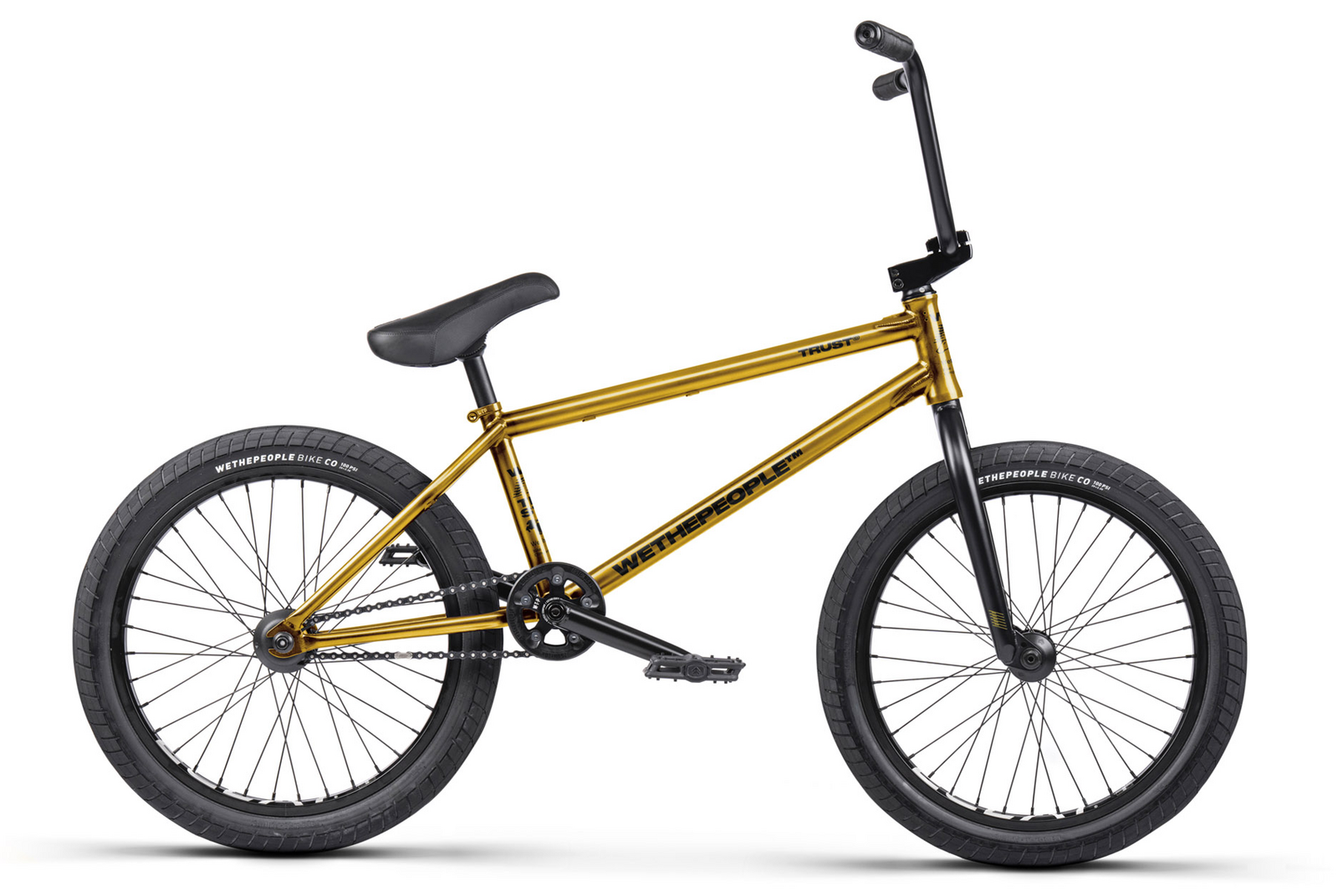 wethepeople trust 20 inch bmx bike gold