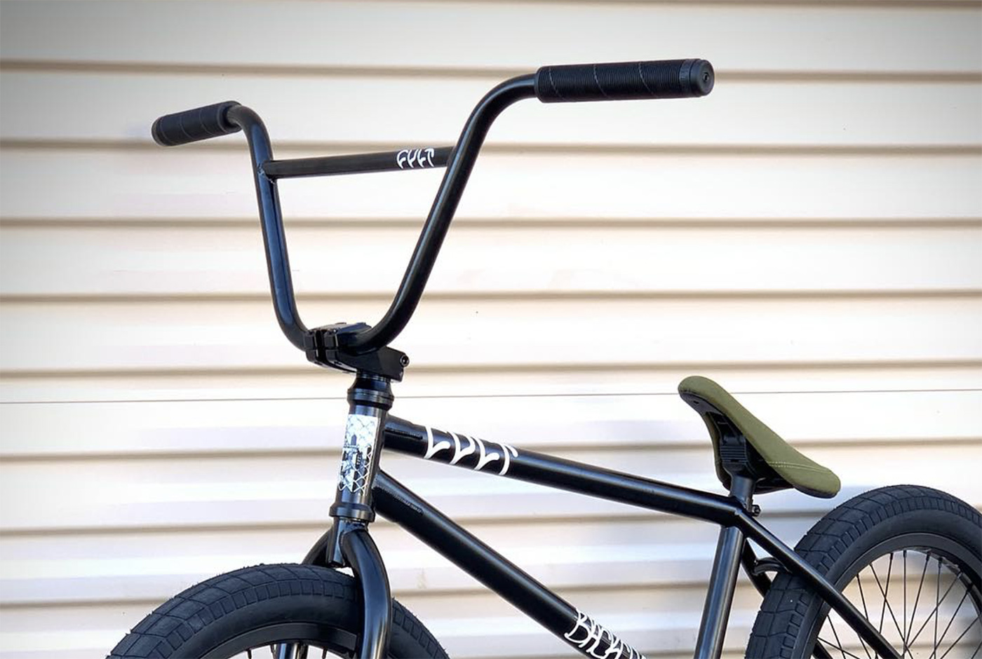 cult crew bmx bars black