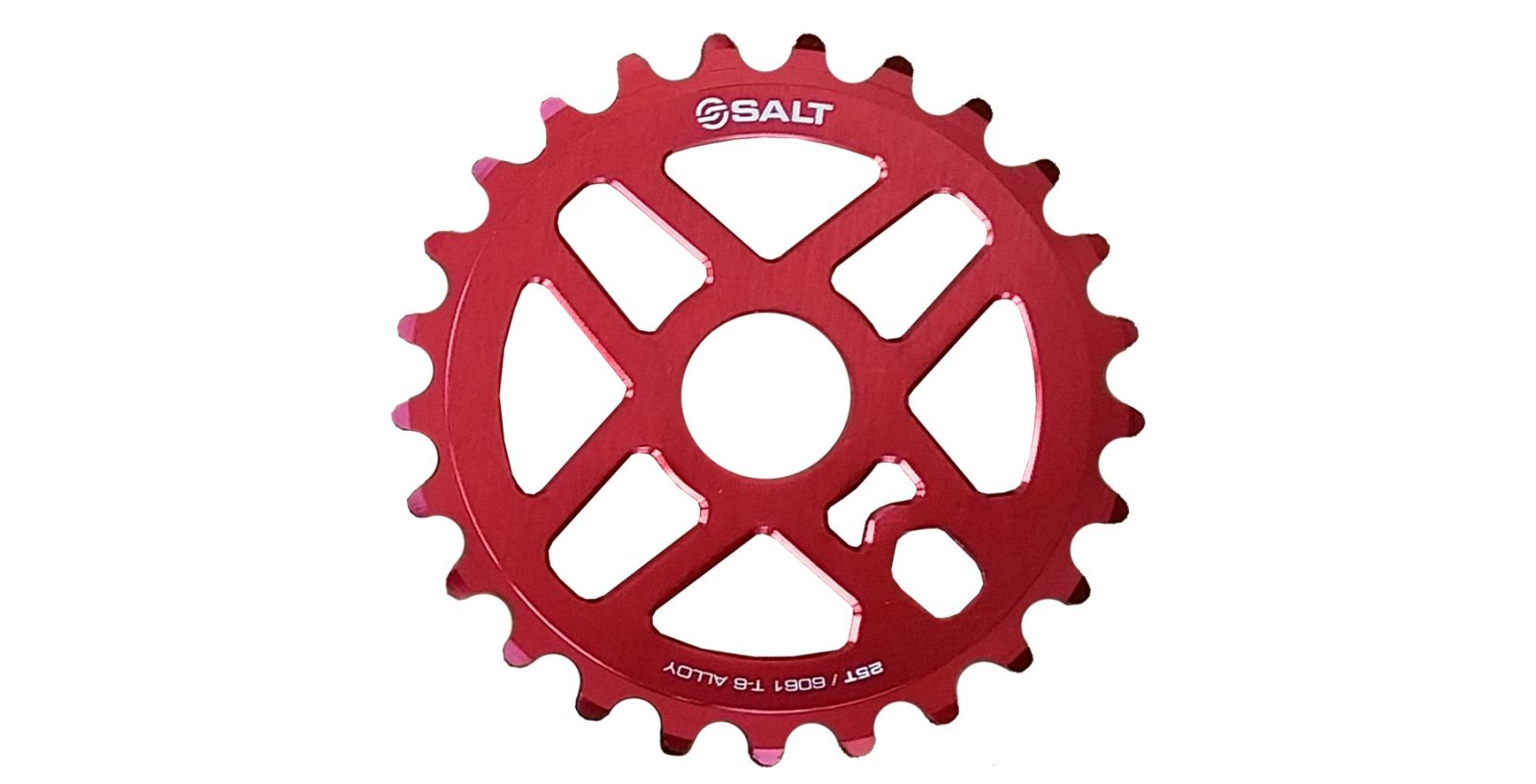 salt pro bmx sprocket red