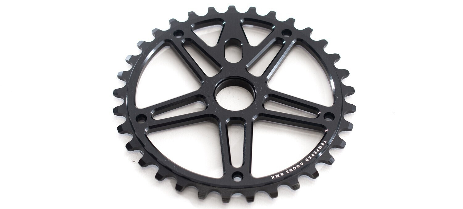TEMPERED RITUAL BMX SPROCKET BLACK