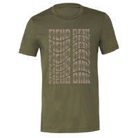 Fiend Psychedelic Tee Military Green