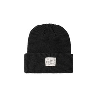 FURTHER WAVE WOVEN BEANIE BLACK