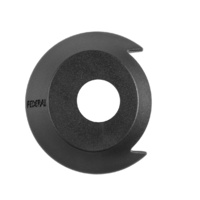 Federal Drive Side Plastic Hubguard / Black