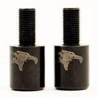 Animal Silva Axle Nuts (Pair) Female 3/8 x 24tpi
