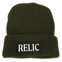 Relic Patch Beanie Olive