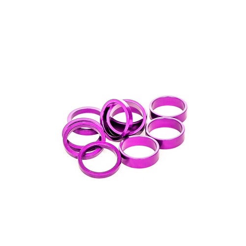Spacer Alloy 1 1/8 Purple 5mm
