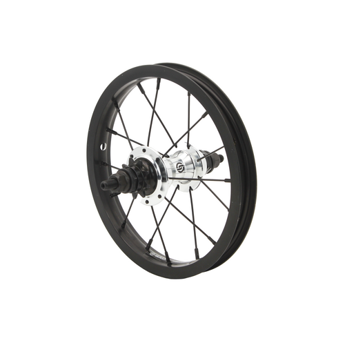 Wethepeople Prime Drive Rear Wheel Black/Silver Hub 12 x 1.75" 9T Driver 3/8" Axle