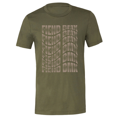 Fiend Psychedelic Tee Military Green [Size: Medium]