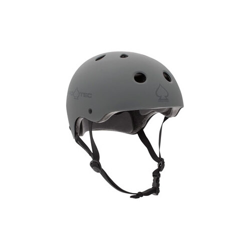 Protec Classic Certified Helmet (Matte Grey) [Small]