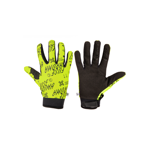 Fuse Chroma Alias Gloves (Neon Yellow/Black) [Large]