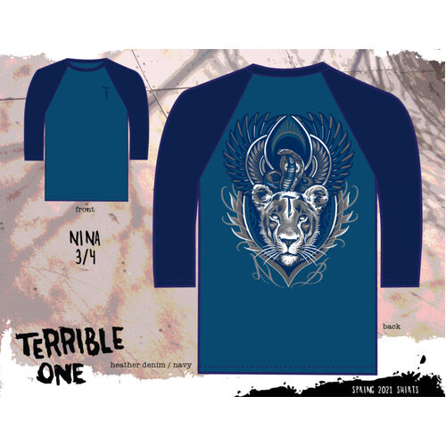 Terrible One Nina 3/4 Tee [Medium]