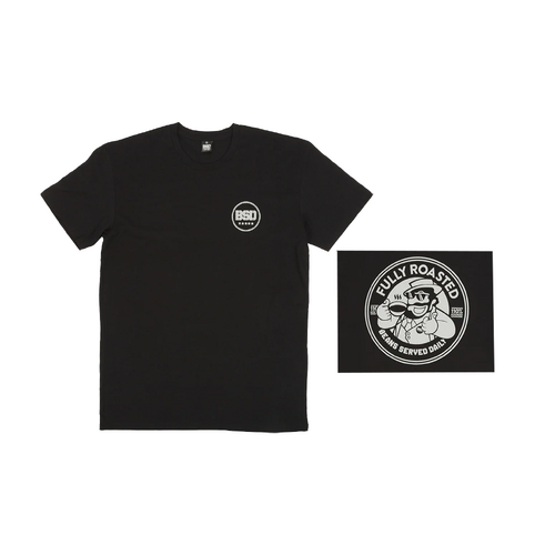 BSD T Shirt Fully Roasted Black