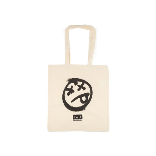 BSD BMX Acid Tote Bag Natural White 390 x 420mm