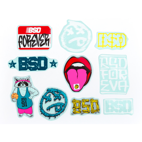 BSD Mixed Sticker Packs