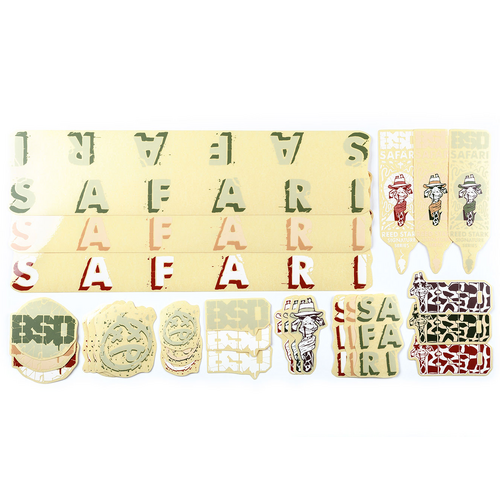 BSD Safari Frame Decal Set