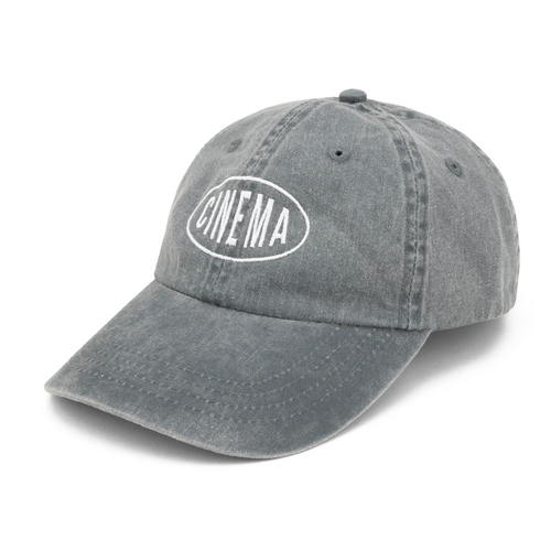 Cinema Throwback Cap Charcoal Adjustable 