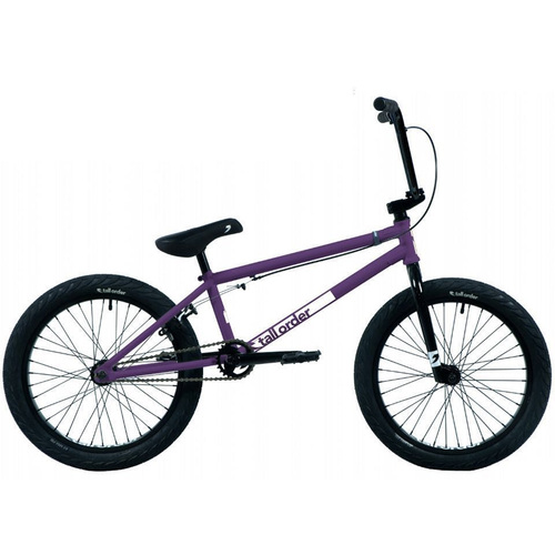 Tall Order Pro Bike / Gloss Translucent Purple With Black Parts / 20.85TT