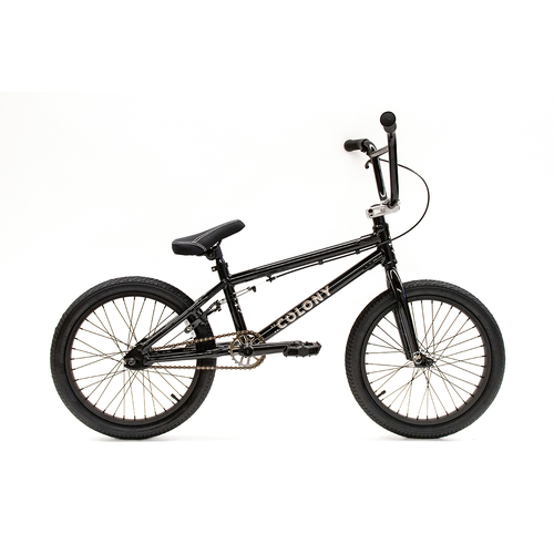 Colony Horizon 18" Micro Freestyle Complete Bike Gloss Black / Polished