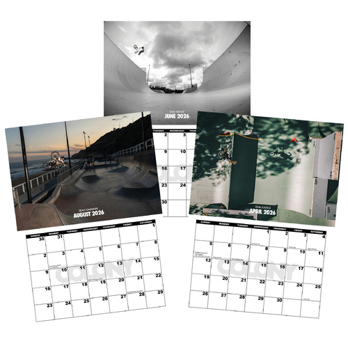 Colony 2026 BMX Calendar