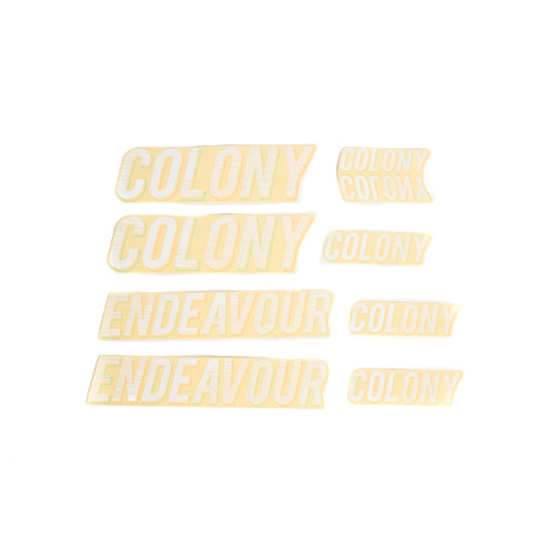 Colony Endeavour 2022 Sticker Set