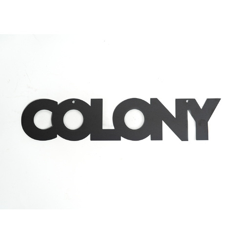 Colony BMX Laser Cut Logo