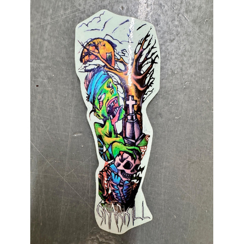 Colony BMX Gnarkill Down Tube Frame Sticker