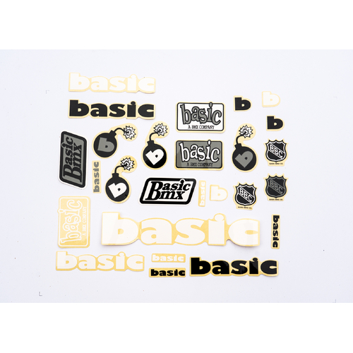 Basic Bike Co Sticker Pack