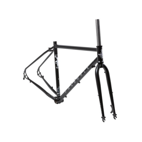 Fairdale Weekender Disc Frame /Fork Kit Matt Black 27.5 inch